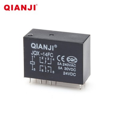 QIANJI High Quality New Design JQX-14F-1Z 16A PCB Board Mounting Relay