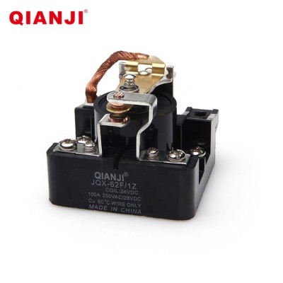 QIANJI Wholesalers China Smallest Din Rail 220V Modular Power Relay JQX-25F 1Z