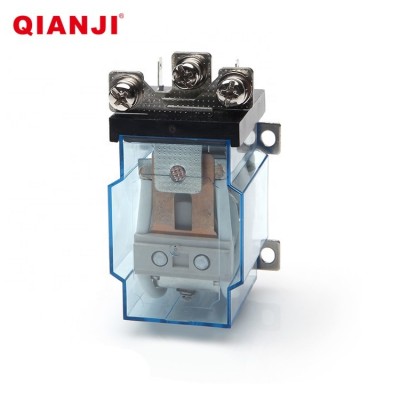 QIANJI Blue Cover Miniature 60 Ampere Power Relay 60A Relay JQX-60F 1Z 220VAC