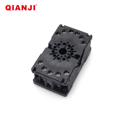 QIANJI 11Pin 110V Finder Relay 70.3 With 11 Pin Relay Socket MT750-3Z